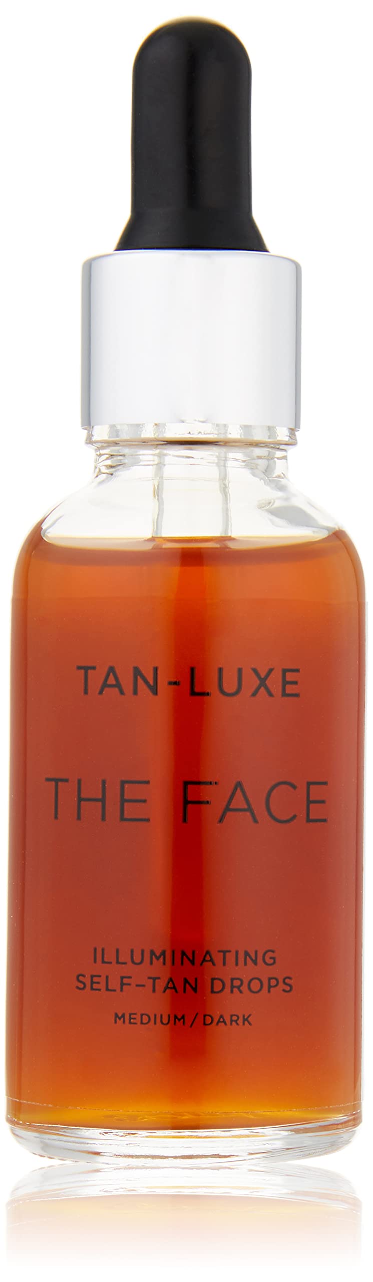 [Australia] - Tan Luxe THE FACE Self Tan Drops, Dark (30 ml) Add Tanning Drops to Skin Care for Custom Face Tan, Cruelty Free & Vegan 