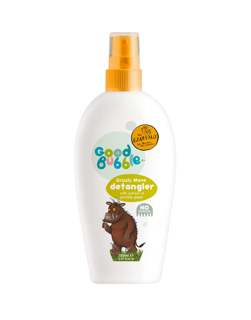 [Australia] - Good Bubble Gruffalo Hair Detangling Spray with Prickly Pear Extract - 150ml Silicone-Free Hair Detangler Spray for Knots & Tangles - Kids Detangler Spray with Tea Tree Oil 