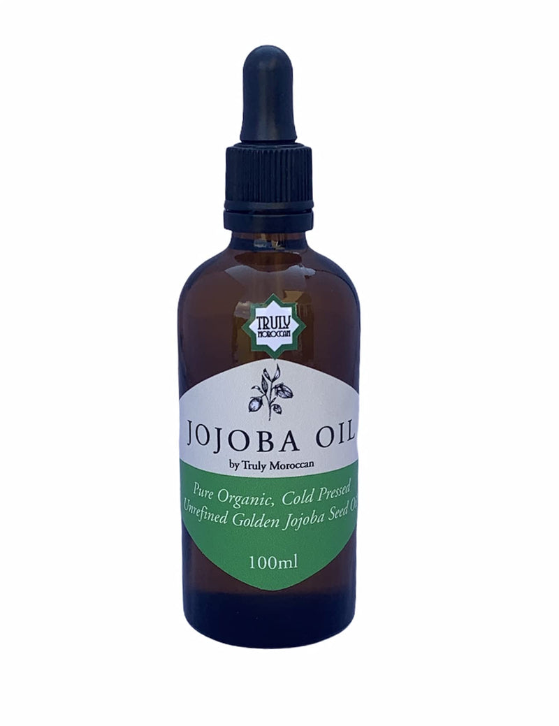 [Australia] - Organic Jojoba Oil. 100% Cold-pressed Great for all skin, hair, face and nails. 100ml 
