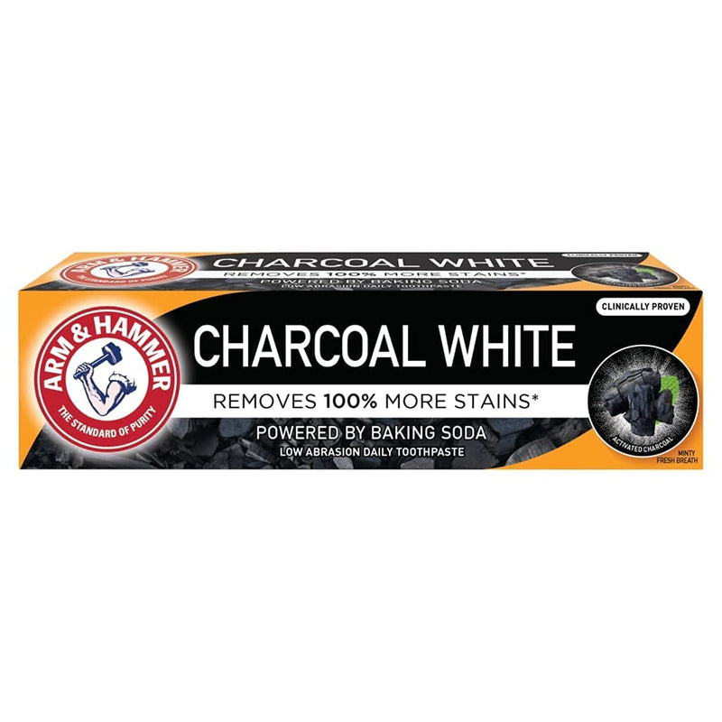 [Australia] - Arm & Hammer Charcoal White Toothpaste, 75ml 