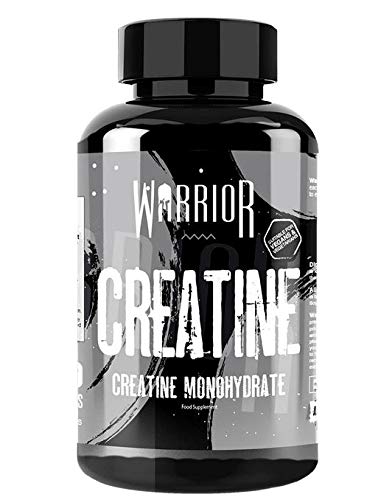 [Australia] - Warrior, Creatine Monohydrate Tablets – 1000mg – 60 Capsules – Supplement for Performance – Supports Muscle Growth – Unflavoured – Suitable for Men & Women – Vegan & Vegetarian Friendly 