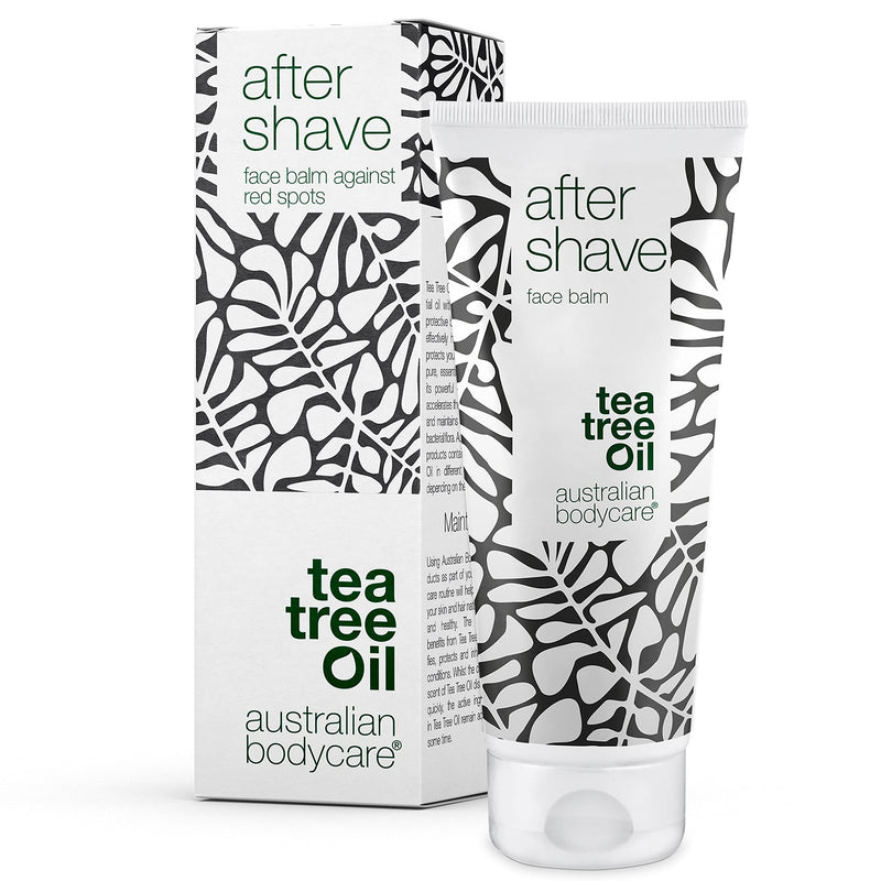 [Australia] - Australian Bodycare After Shave Balm with Tea Tree Oil for Men 100ml | Immediate Relief After Shaving | Soothes Irritation and Eliminates Razor Burn & Red Spots | Reduces Ingrown Hairs | Moisturizer 100 ml (Pack of 1) 