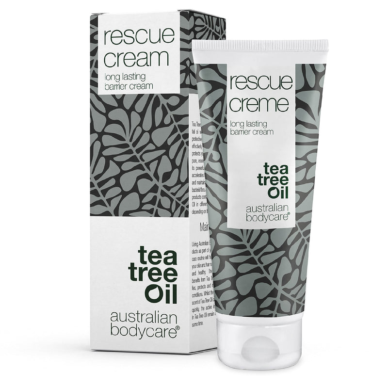 [Australia] - Australian Bodycare Rescue Cream for Sore Skin | Anti Redness Cream for Sore Bum | Bedsore Treatment | Healing Cream for Wounds & Nappy Rash | Barrier Cream for bedsores | 100ml 100 ml (Pack of 1) 