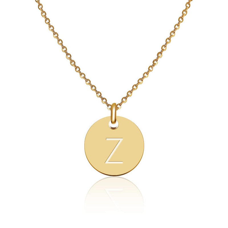 [Australia] - GOOD.designs ® Initial necklace for women (gold letter necklace) 18k gold necklace with letter pendant (Z) Zac Zada Zarah Zelma Zina Zack Zac Zelda Zia Zane Zara Zohar Zuriel Zula Zoya Zeth Zazne 
