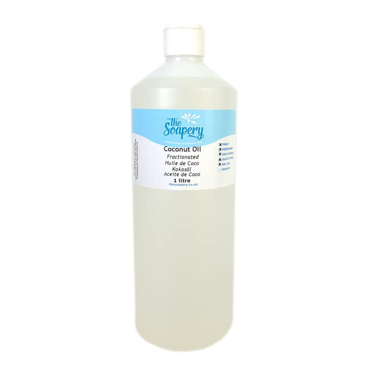 [Australia] - Fractionated Coconut Oil 1 litre - 100% Pure and Natural Carrier Oil for Skin and Hair Treatments 
