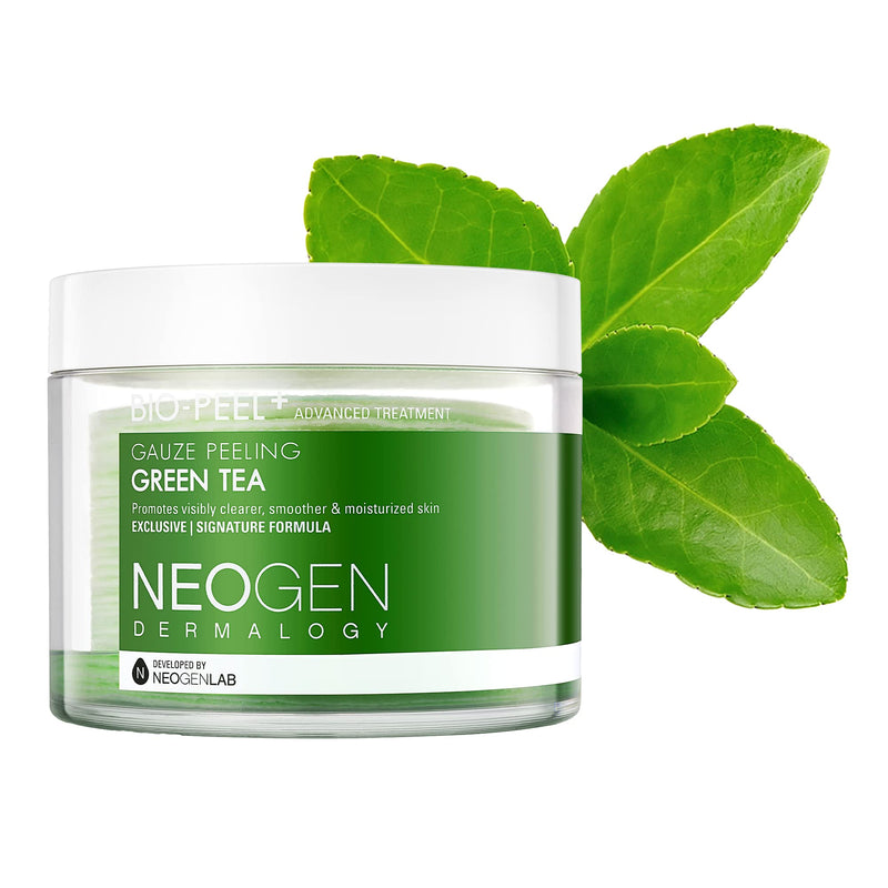 [Australia] - Neogen Dermalogy Bio Peel Gauze Peeling Green Tea (200Ml/30Pads) Premium Exfoliating Pads 
