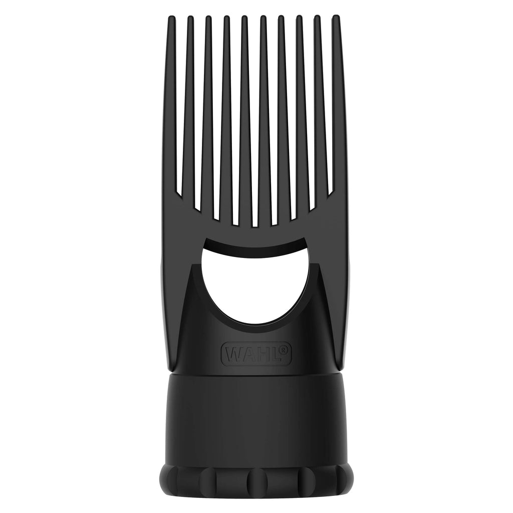 [Australia] - Wahl OnePik Pik Attachment, Nozzle for PowerPik Afro Hair Dryers, Pick Comb Addon, Dryer Attachments, Concentrated Nozzles, Long Teeth, Effective Drying, Add Volume, Max Barrel Size: 52mm 