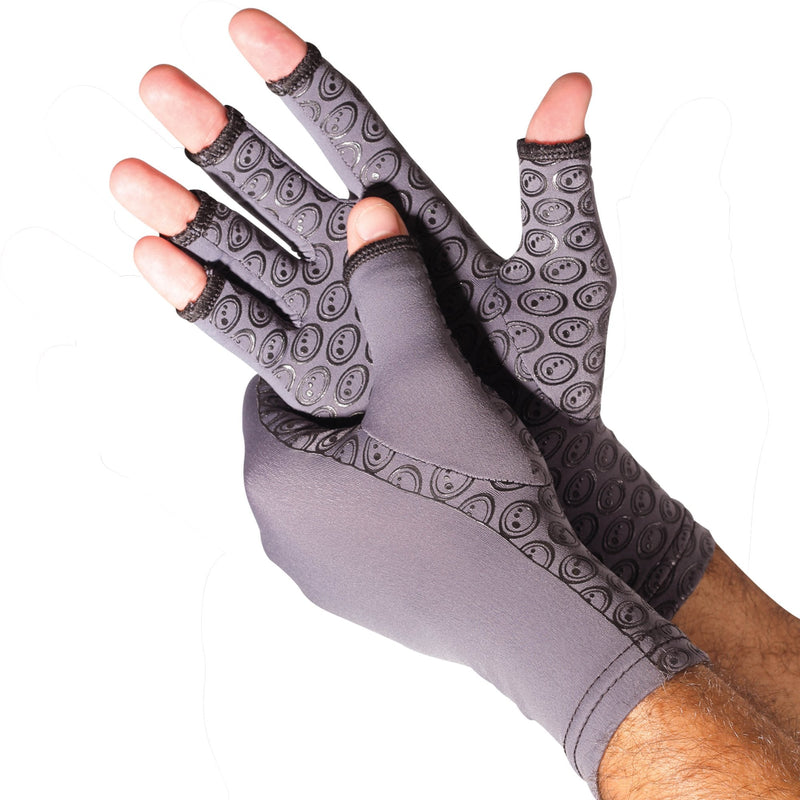 [Australia] - Optimum Arthritis Compression Therapy Gloves Relieve Pain Support for Hands and Joints - Medium M (2 Count) 