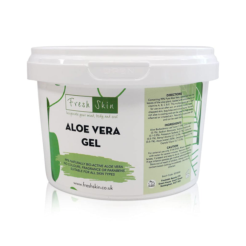 [Australia] - 500g Aloe Vera Gel - 99% Naturally Bio-Active Aloe Vera - Cruelty-Free and Vegan - Cooling, Soothing and Moisturising for All Skin Types 