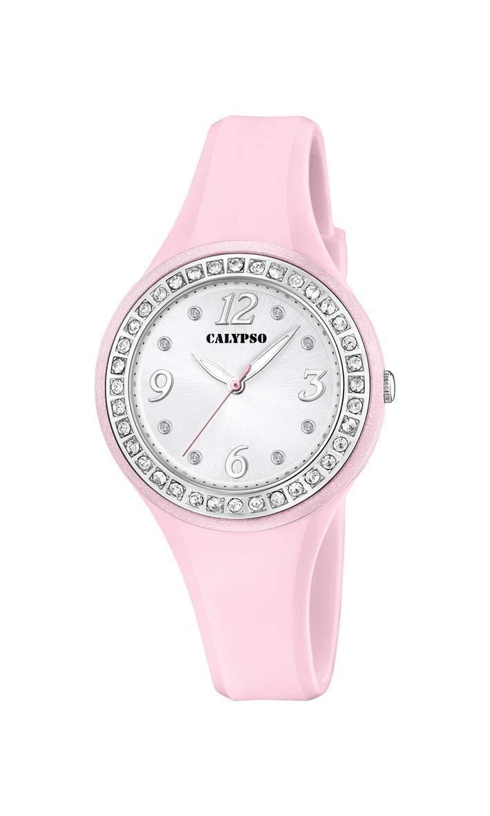 [Australia] - Calypso Watches Womens Analogue Classic Quartz Watch with Plastic Strap K5567/C 