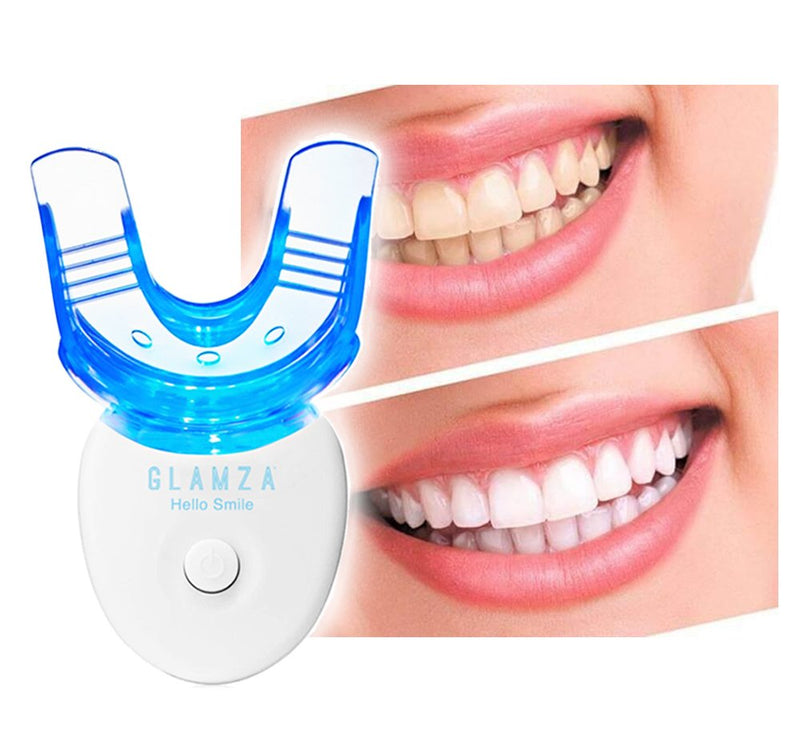 [Australia] - Glamza Hello Smile LED Laser Light Mouthguard for Teeth Whitening1 Units LED Teeth Whitening ( WITHOUT GEL) 