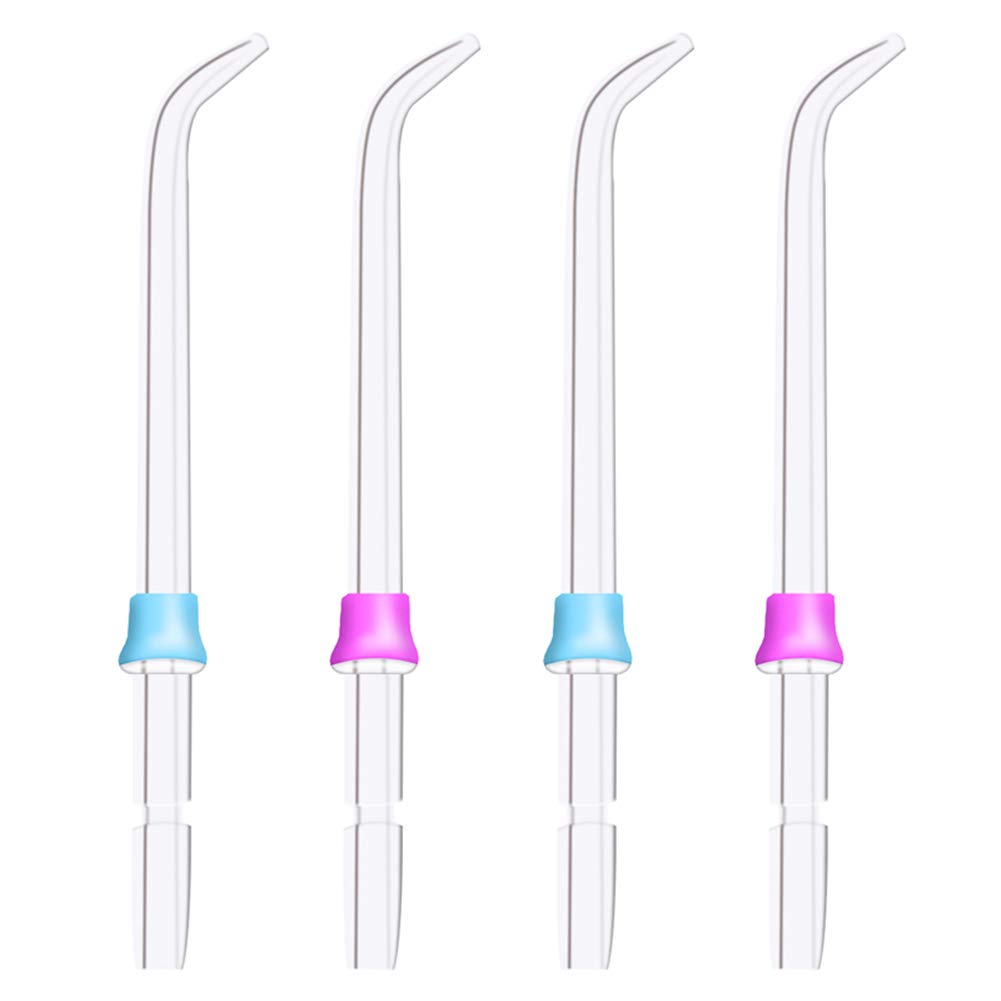 [Australia] - WuYan Replacement Jet Tips for Waterpik Flosser WP-100 WP-450 WP-250 WP-300 WP-660 WP-900, 4 Pack Classic Jet Tips for Waterpik Flosser Replacement Heads 