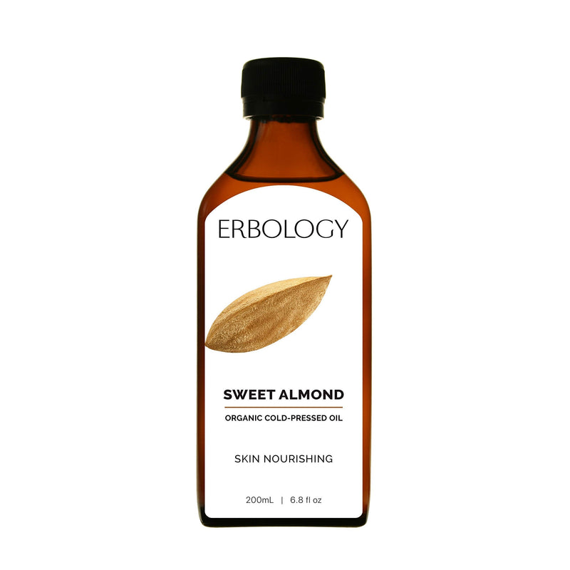 [Australia] - Organic Cold-Pressed Sweet Almond Oil 200ml - Skin Nourishing - Premium Food Grade 