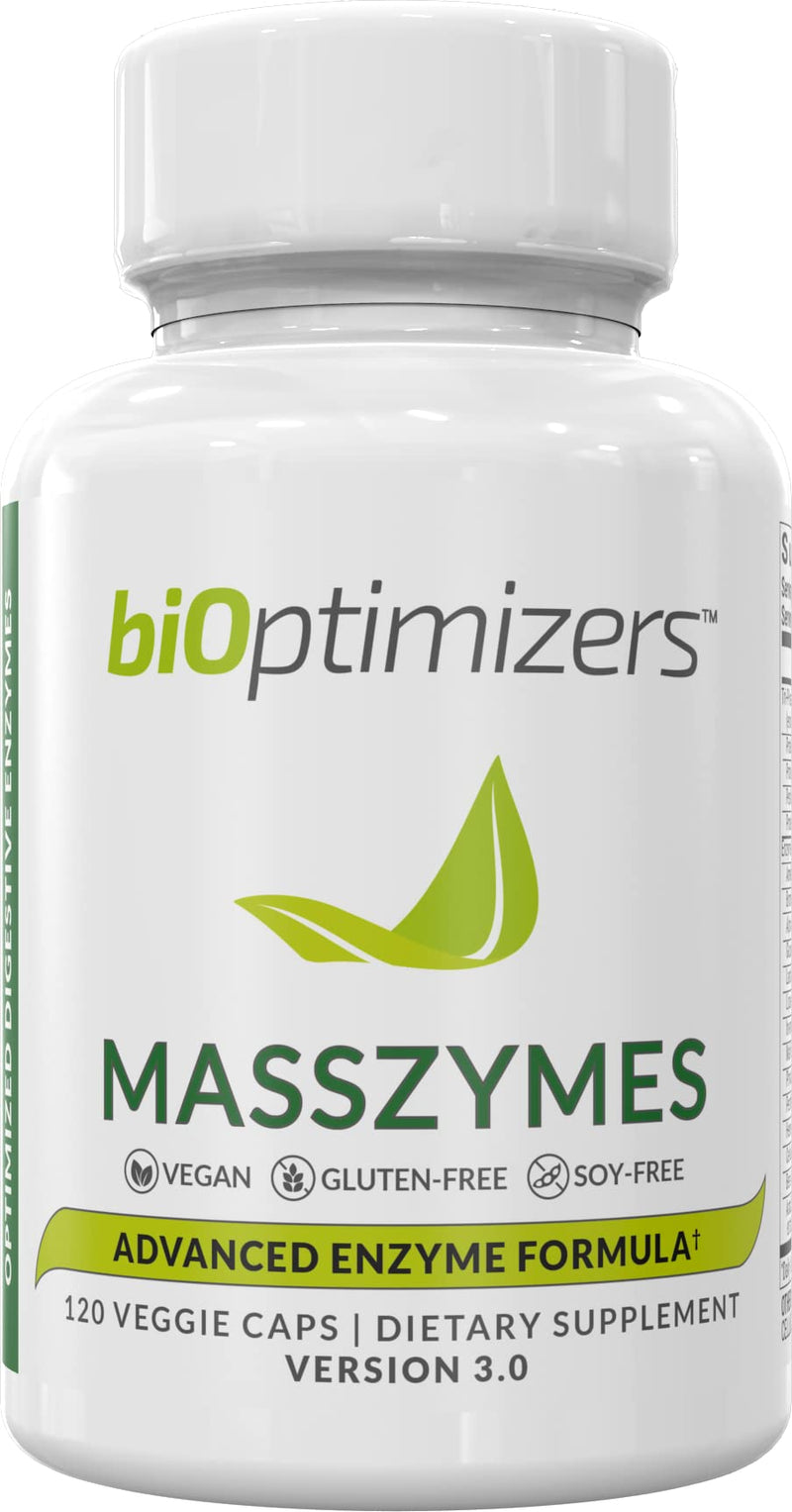 [Australia] - MassZymes - Premium Digestive Enzyme Supplement for Women and Men - Most Potent Enzyme Formula on The Planet - Now with AstraZyme (120 Capsules) 120 Count (Pack of 1) 