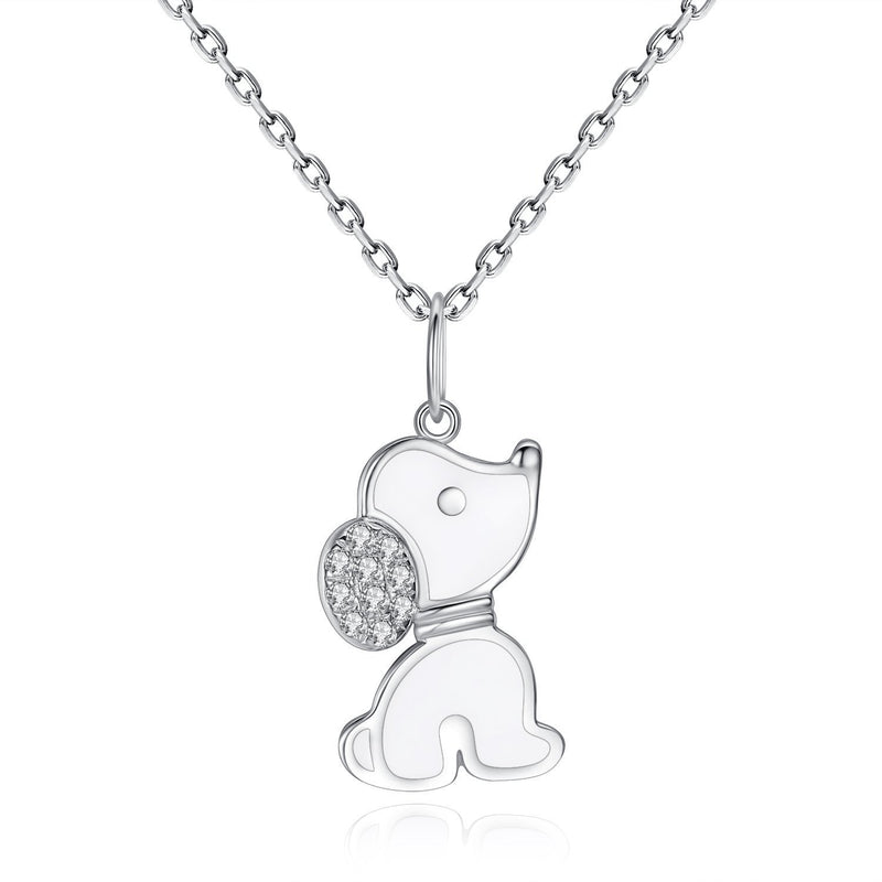 [Australia] - Dog Necklace 925 Sterling Silver Puppy Beagle Gifts for Dog Lovers -VIKI LYNN 