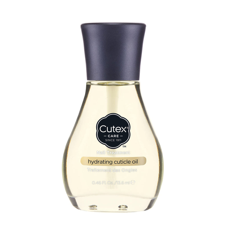 [Australia] - Cutex Hydrating Cuticle Oil, Formulated with Vitamin E & Sweet Almond Oil, (13.6ml) for Dry, Brittle & Rough Nails, Almond Scent, Dermatologist Tested 