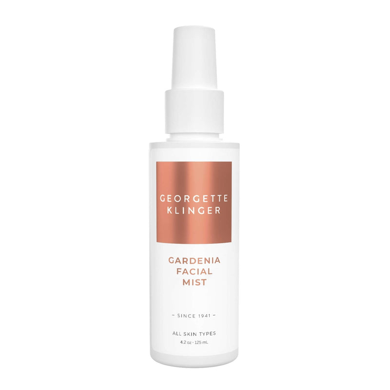 [Australia] - Gardenia & Collagen Boosting Facial Spray Toner by Georgette Klinger - Long Lasting Multi-Vitamin Face Mist w/ Anti Aging Kale, Collagen & Jasmine Gardenia 4.2 Ounces 
