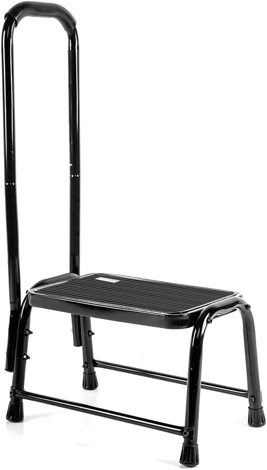 [Australia] - Kitchen Bath Non Slip Safety Step Stool Mobility Aid Handrail Platform 