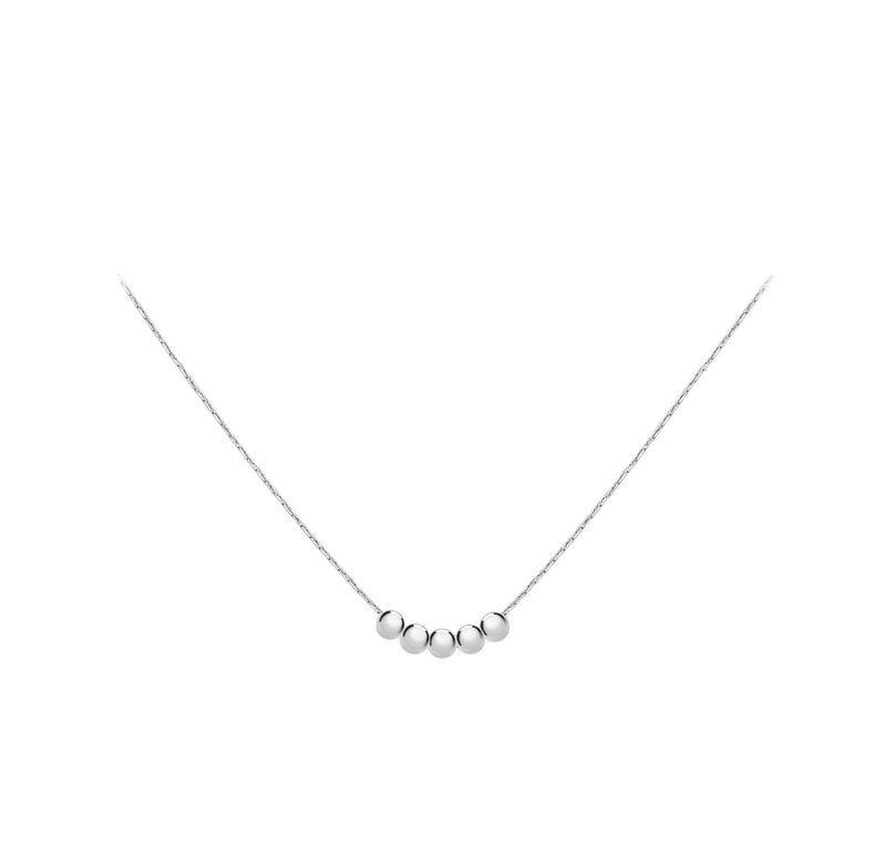 [Australia] - Tuscany Women 925 Sterling Silver Strand Necklace of Length 46cm 