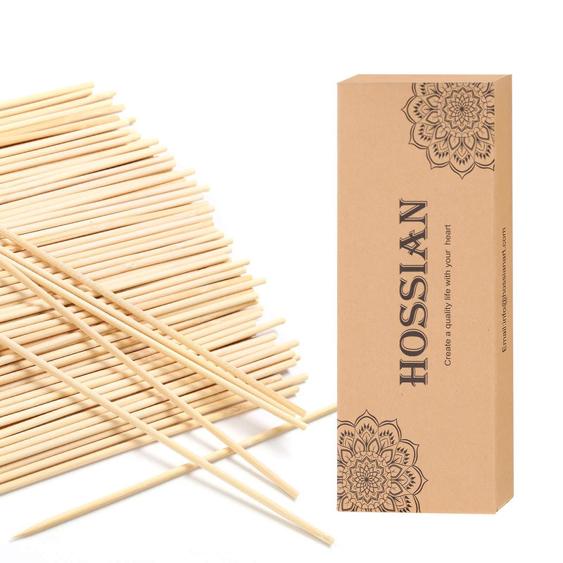 [Australia] - HOSSIAN Reed Diffuser Sticks - Wood Rattan-Reed Sticks -Diffuser Glass Bottles-Diffuser Refills- Spa-Aromatherapy (7''18cm) 7''18cm 