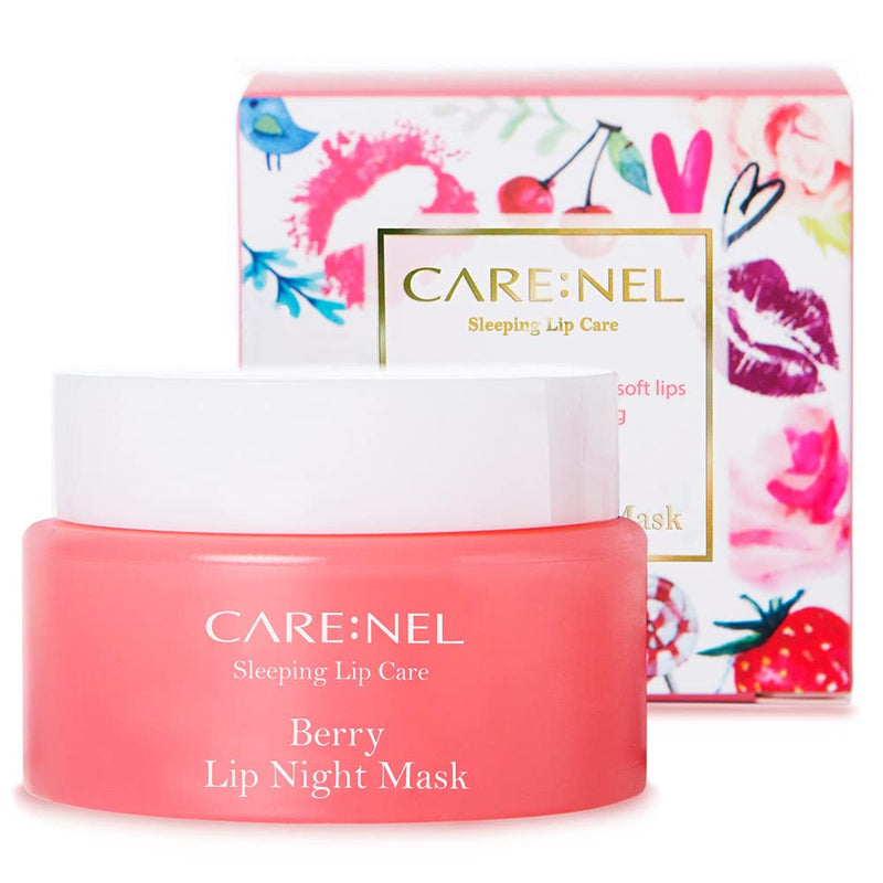 [Australia] - CARENEL Lip Mask Berry for dry lips 23g - Korean Skincare Lip balm, gloss and Moisturizers Long lasting Night Treatments scrub sleeping masks Chapped cracked lip for girls, women and Men 