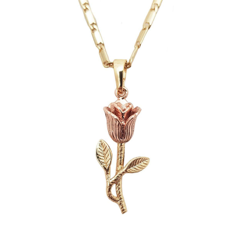 [Australia] - Nikita By Niki ® Premium Rose Pendant Flower Necklace For Women | Quality 24K Rose Gold & Gold Plated | Luxury Gift Box 