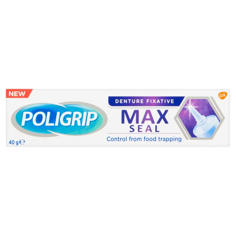 [Australia] - POLI-GRIP DENTURE FIXATIVE CREAM MAX SEAL 40G 
