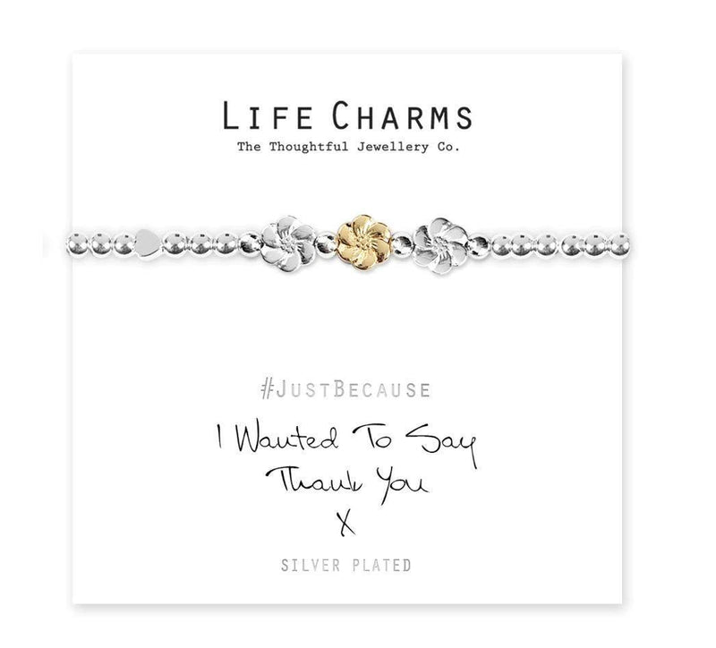 [Australia] - Life Charms I Wanted To Say Thank You Bracelet 