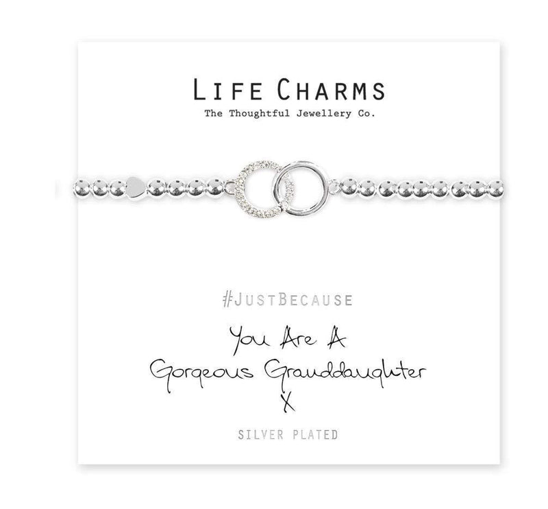 [Australia] - Life Charms You are A Gorgeous Granddaughter Bracelet 