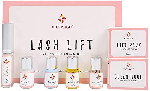 [Australia] - Eyelash Perm Kit Full Eyelash Lift Kit – Professional Quality, Semi-Permanent Curling Perming Wave, Lotion & Liquid Set 