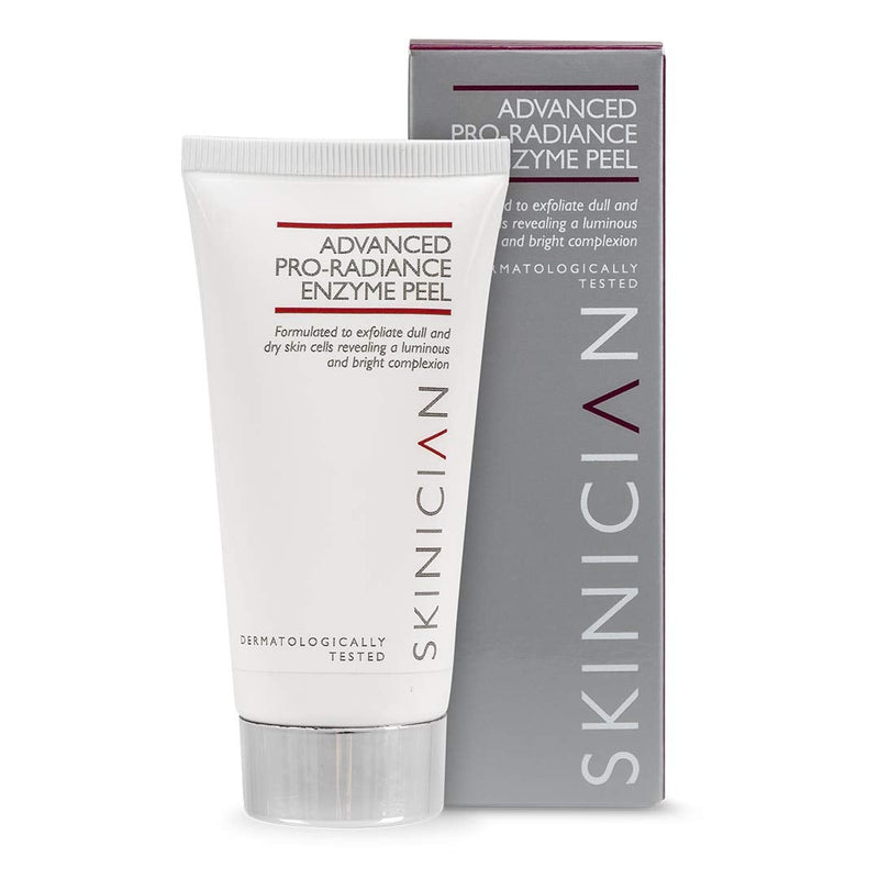 [Australia] - SKINICIAN Face Mask - Advanced Pro-Radiance Enzyme Peel - For Skin Renewal and Regeneration - Anti Ageing Skincare Beauty - Alpha Hydroxy Acids and Fruit Enzymes Facial Mask - 100% Vegan + Cruelty Free 