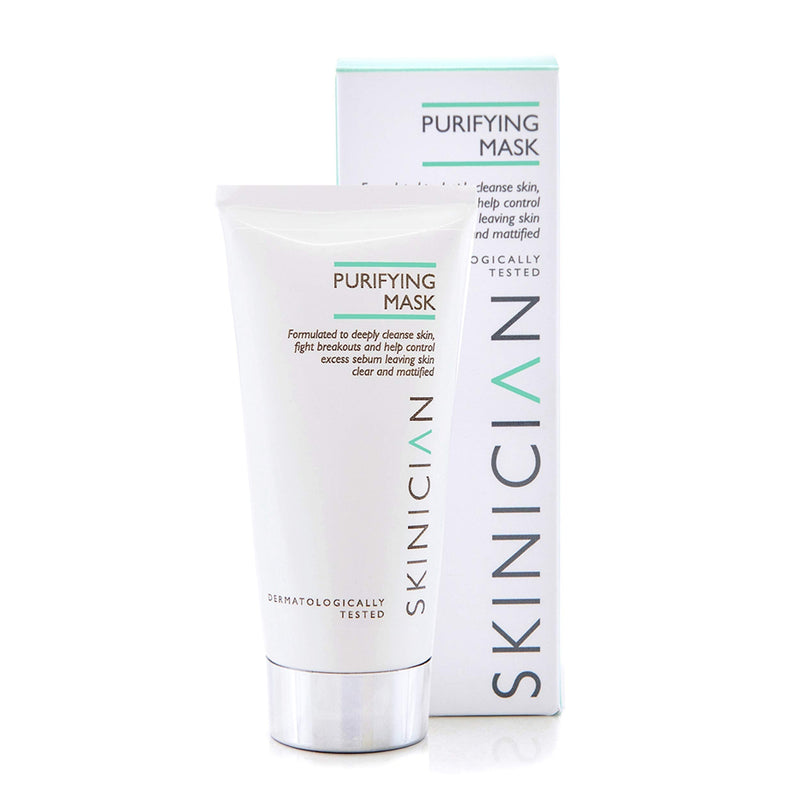 [Australia] - SKINICIAN Purifying Face Mask - For Oily Congested & Combination Skin - Reduces Blemishes and Combat Breakouts and Acne with Salon Professional Skincare - 100% Vegan and Cruelty Free (200ml) 