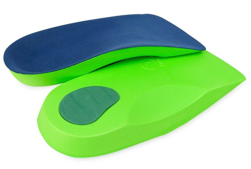 [Australia] - Plantar Fasciitis Orthotic 3/4 Insoles Arch Support Shoe Boot Inserts Women Men Insole Flat Feet Insert UK 3 - 4.5 