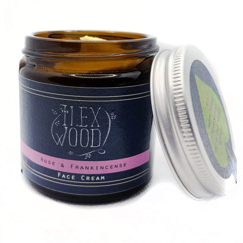[Australia] - Rose and Frankincense Face Cream - 100% Natural, Vegan, Moisturising, Anti Ageing, Cruelty Free - 60ml 