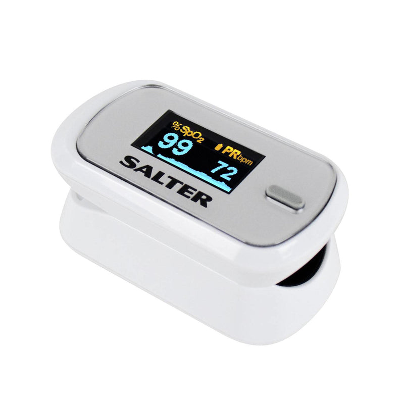 [Australia] - Salter PX-100-EU OxyWatch, Fingertip Pulse Oximeter, Quick Measure, Light and Compact, Portable and Easy to Use, Automatic Power Off, Low Power Consumption, 2 Year Guarantee, 