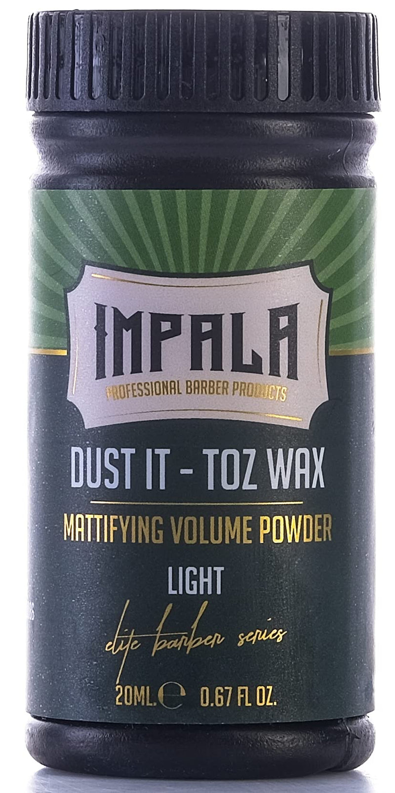 [Australia] - impala Hair Styling Texturising Powder - Instant Volume, Thickening and Style for All Hair Types, with Strong Matte Finish - Light Hold 20gr 