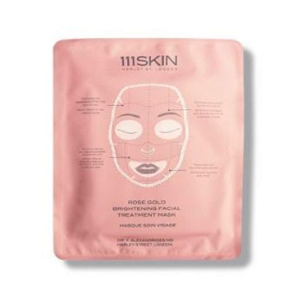 [Australia] - Exclusive New 111SKIN SINGLE ROSE GOLD BRIGHTENING FACIAL TREATMENT MASK 