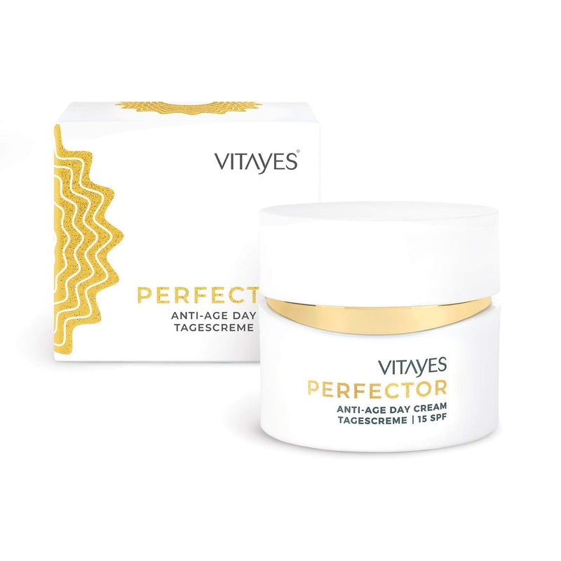 [Australia] - Vitayes Perfector Anti-age, day cream,15 SPF, face cream with 24-hour moisture for the skin, Repair and protect skin, smoother skin & reduction of wrinkles, Intensive care for the face 