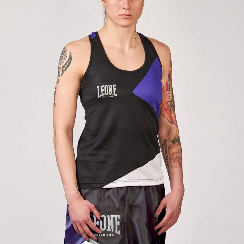 [Australia] - LEONE 1947 Women's Fighter Life W Boxing Tank Top S Black 