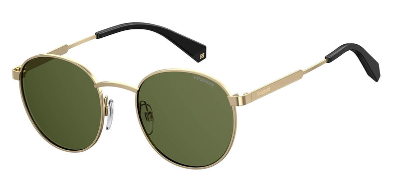 [Australia] - Polaroid Unisex's PLD 2053/S Sunglasses 51 Multicolour (Goldgreen) 