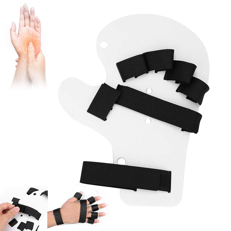 [Australia] - Hand Splint Support - Hand Splint for Stroke patient,Extended Finger Orthosis for Recovery from Stroke or Hand Injuries white 