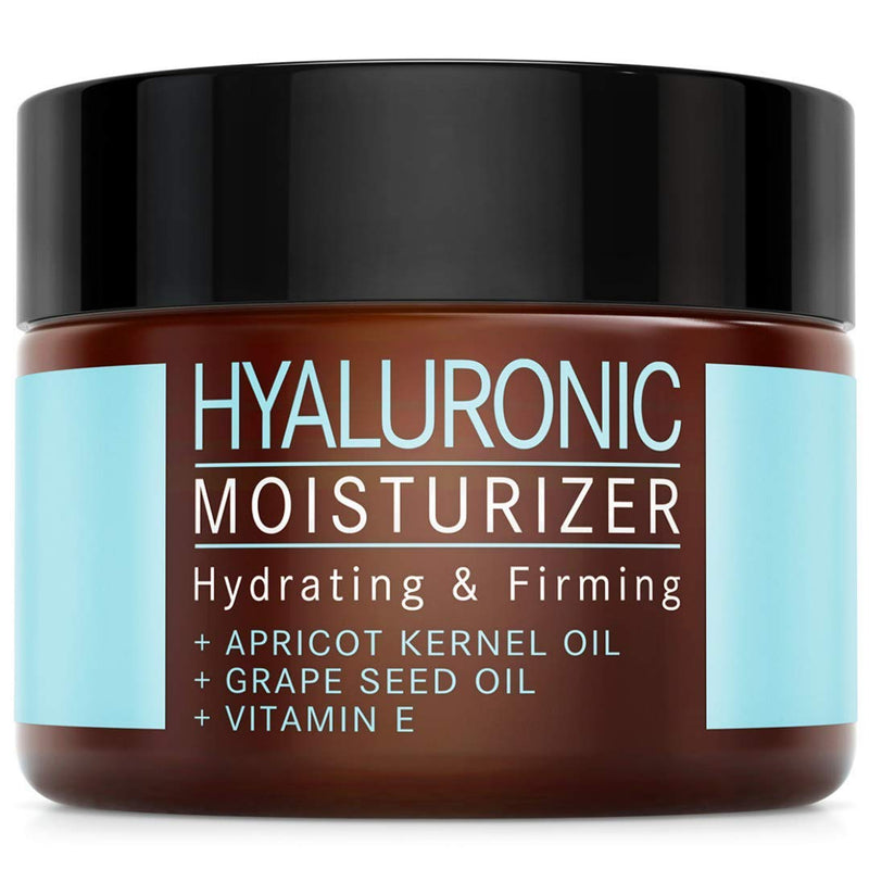 [Australia] - Hyaluron Moisturizer with apricot kernel oil and vitamin E ‚Äì natural vegan cosmetics - 50ml made in Austria by Mother Nature Cosmetics - highly effective moisturizing day cream for the face 