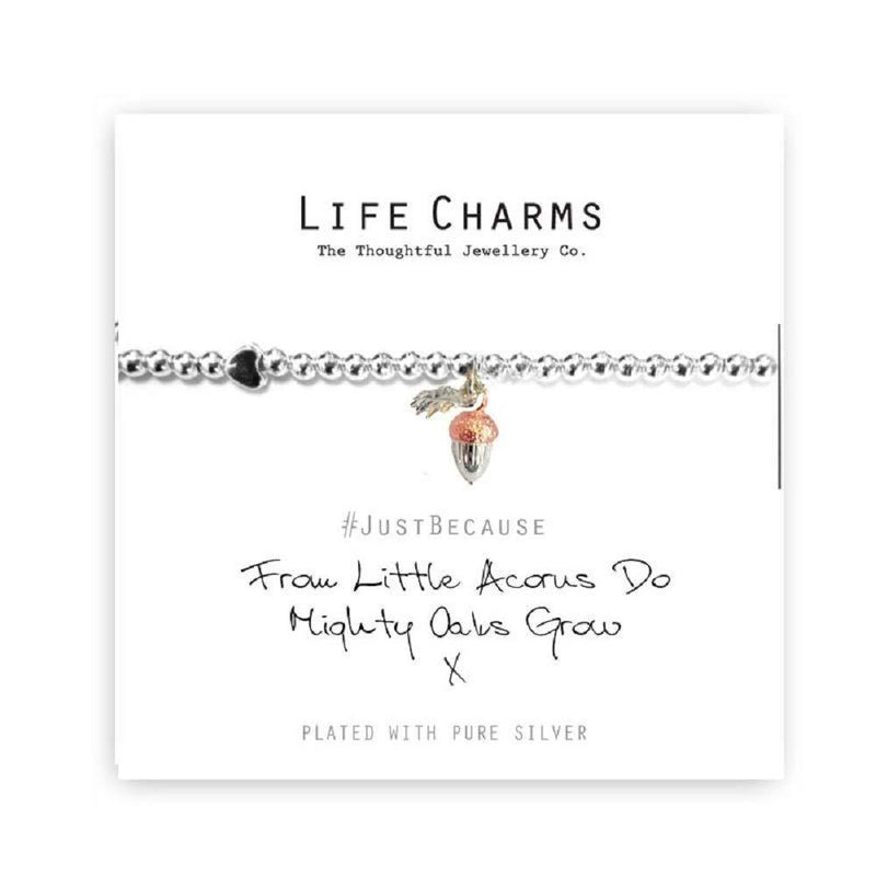 [Australia] - Life Charms from Little Acorns Do Mighty Oaks Grow Bracelet 