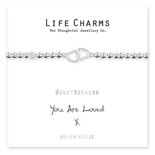 [Australia] - Life Charms Women Jewellery You are Loved Bracelet Wristband Ladies Gift 