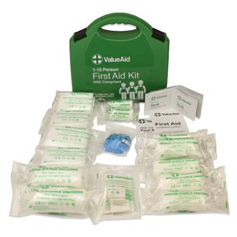 [Australia] - Value Aid HSE Compliant Workplace First Aid Kit (1-10 Person) 1-10 Person First Aid Kit 
