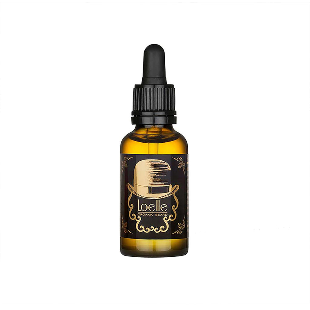 [Australia] - Loelle - 100% Natural Beard Oil for Men - Softening Oil for Men’s Beards with Argan and Jojoba Oil – Delightfully Scented - Made in Morocco, Peru and Italy (30ml) 