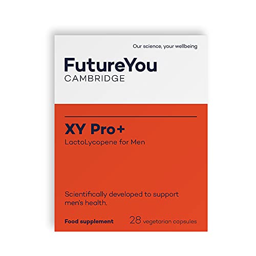 [Australia] - XY Pro+ Men's Health Supplement - Patented LactoLycopene Formulation with Lycopene for Men 50+ - 28 Day Supply - Developed by FutureYou Cambridge, UK 