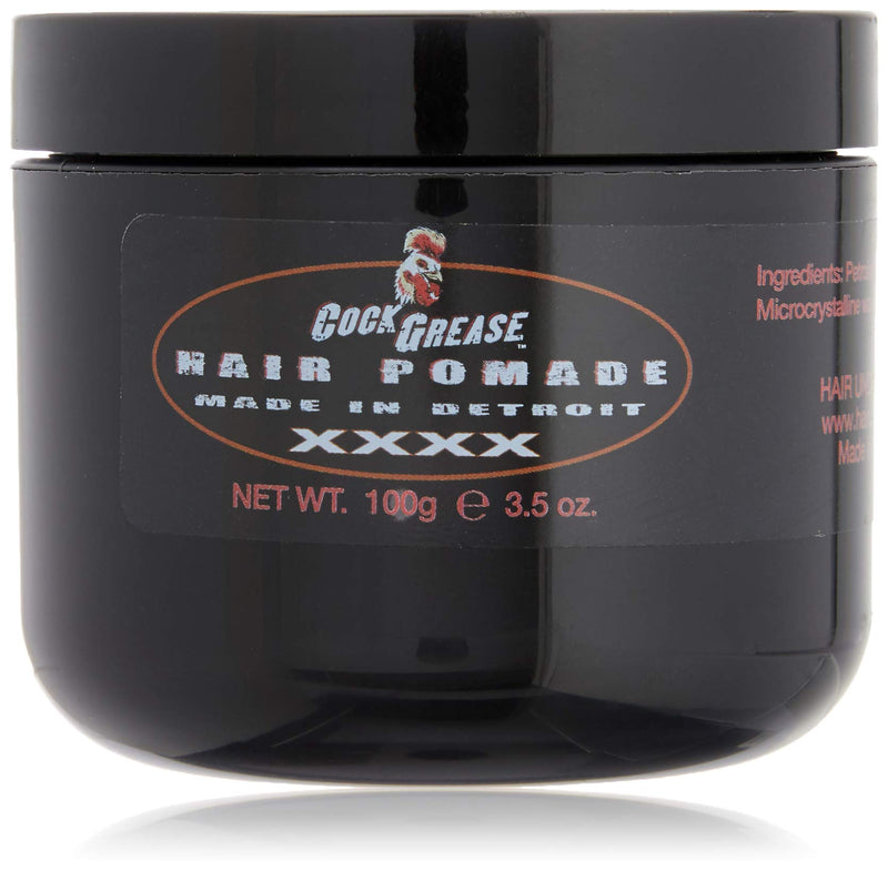 [Australia] - Cock Grease Ultra Hard The Big Black XXXX Hair Pomade 100g 