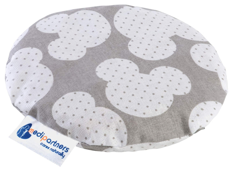 [Australia] - Cherry Stone Cushion Heat Pillow for Babies 180g Round 15cm Eco Natural 100% Cotton Medi Partners Heat and Cold Therapy Massage Therapy (Miki) Miki 