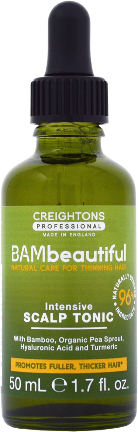 [Australia] - BAMBEAUTIFUL Intensive Scalp Tonic (50ml) – Multi Award Winning Scalp Tonic. Proven to help with the reduction of hair loss & promote thicker, denser hair in 90 days. 50 ml (Pack of 1) 